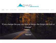 Tablet Screenshot of finallyfitabq.com